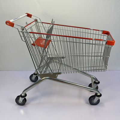 ซื้อ รถเข็นช็อปปิ้งโลหะพับได้ความจุขนาดใหญ่ 150 ลิตรพร้อมที่นั่งเด็ก online manufacture