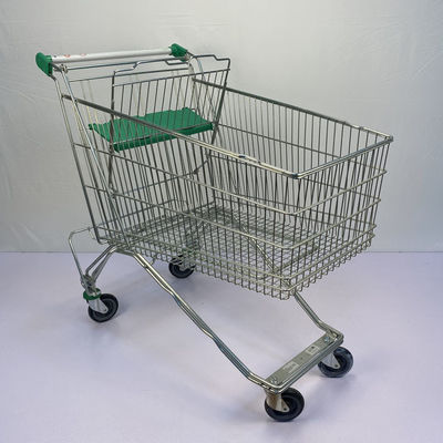 ซื้อ รถเข็นช็อปปิ้ง Metal General 180L Store ใบรับรอง CE รถเข็นเหล็กพับได้ online manufacture