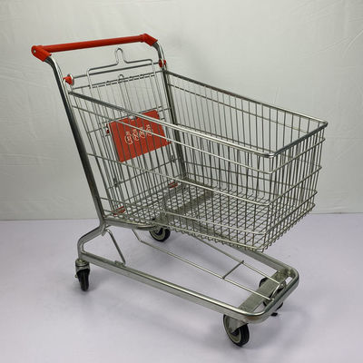 ซื้อ รถเข็นซุปเปอร์มาร์เก็ตขนาด 150 ลิตรที่กำหนดเองรถเข็นช้อปปิ้งคลังสินค้าชุบสังกะสี online manufacture