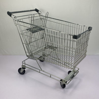 ซื้อ รถเข็นซุปเปอร์มาร์เก็ต 240L สีเทา รถเข็นซุปเปอร์มาร์เก็ตออสเตรเลีย Metal Shopping Trolley online manufacture