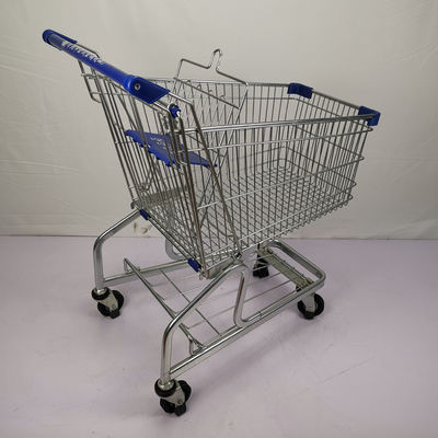 ซื้อ รถเข็นขายของชำสไตล์เยอรมัน 125L รถเข็นช้อปปิ้งพับได้พร้อมล้อเลื่อน online manufacture