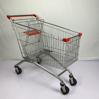 ซื้อ 180L Q195 Steel Supermarket Shopping Trolley ใบรับรอง CE online manufacture