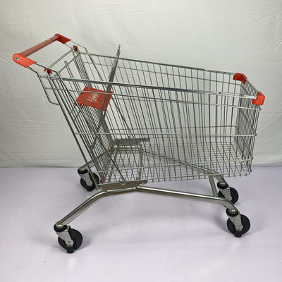ซื้อ รถเข็นช้อปปิ้งซูเปอร์มาร์เก็ตสังกะสี 180L สำหรับหลายคน online manufacture