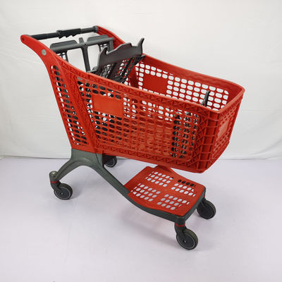 ซื้อ 175L HDPP Nylon ตะกร้าสินค้าพลาสติกทั้งหมดรถเข็นช็อปปิ้งซูเปอร์มาร์เก็ต online manufacture