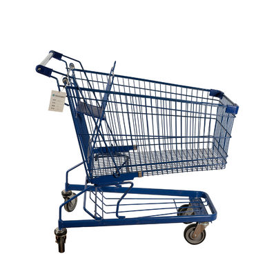 ซื้อ Q195 Steel 150L Supermarket รถเข็นโลหะรถเข็นพร้อมที่นั่งเด็กพับได้ online manufacture