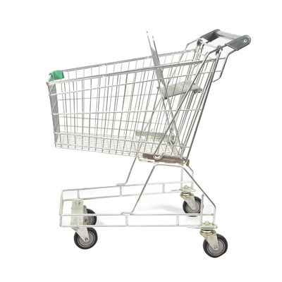 ซื้อ รถเข็นช็อปปิ้งโลหะขนาดใหญ่ 125L แบบธรรมดา รถเข็นช็อปปิ้งของ Australian Chain Shop online manufacture