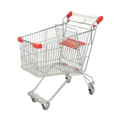 ซื้อ 125L ความจุขนาดใหญ่สไตล์รัสเซียซูเปอร์มาร์เก็ตรถเข็นเหล็กรถเข็นร้านขายของชำรถเข็นขายส่งคุณภาพสูง online manufacture