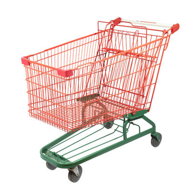 ซื้อ รถเข็นซุปเปอร์มาร์เก็ต ตะแกรงเหล็ก รับน้ำหนักได้ 150กก online manufacture