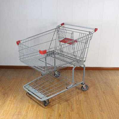 ซื้อ รถขนของช้อปปิ้งสไตล์อเมริกัน 175L สามารถปรับเปลี่ยนได้ ซุปเปอร์มาร์เก็ตขนาดใหญ่ ร้านขายข้าวสาร online manufacture