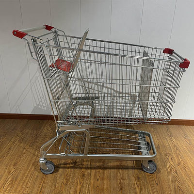 ซื้อ 240L Storage Convenience Store Grocery Carts Durable German type Supermarket Shopping Trolley online manufacture